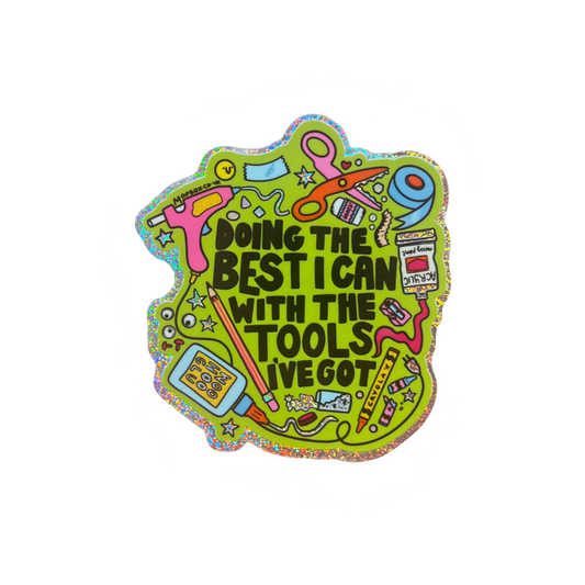 Craft Supplies Glitter Sticker