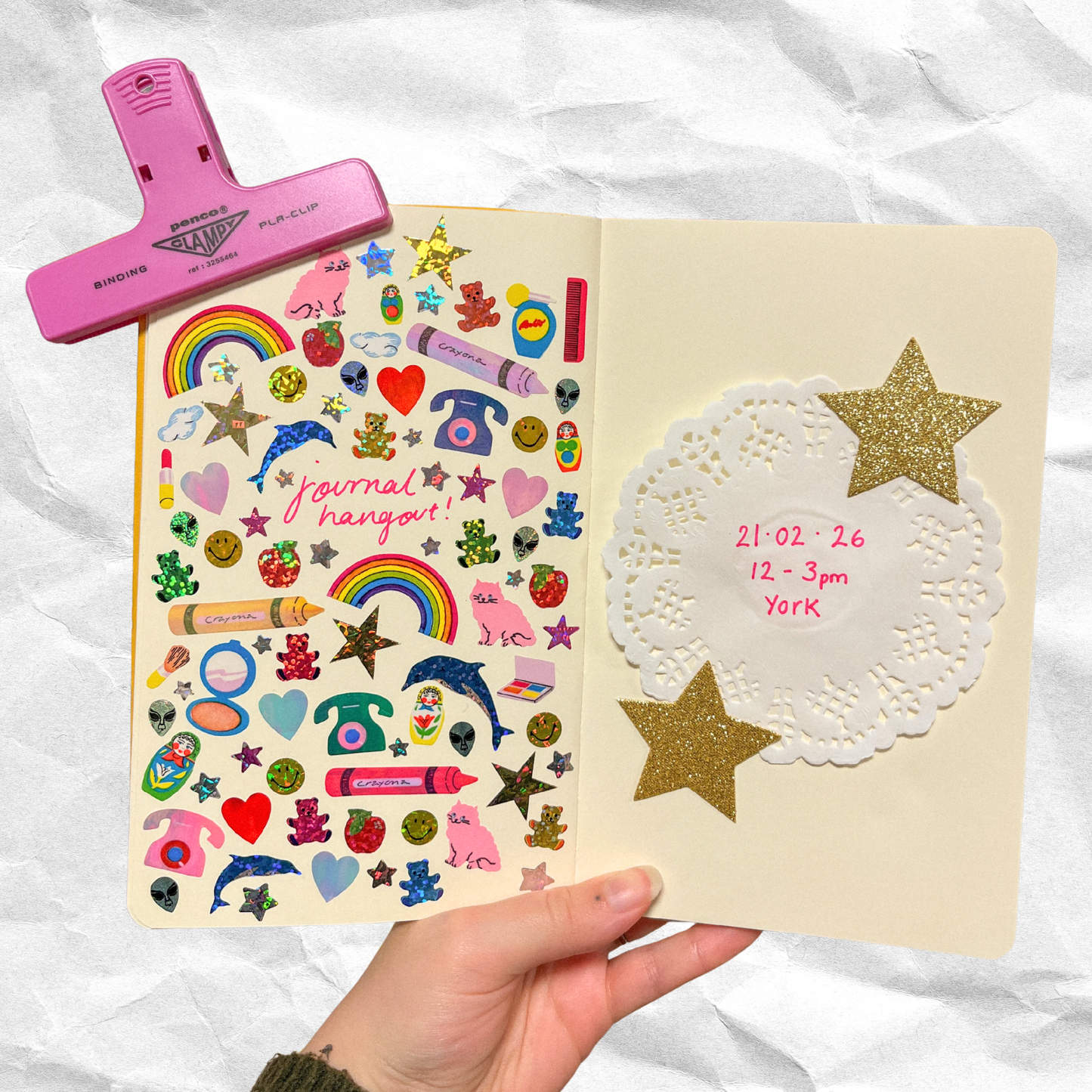 Journal Hangout Ticket - February