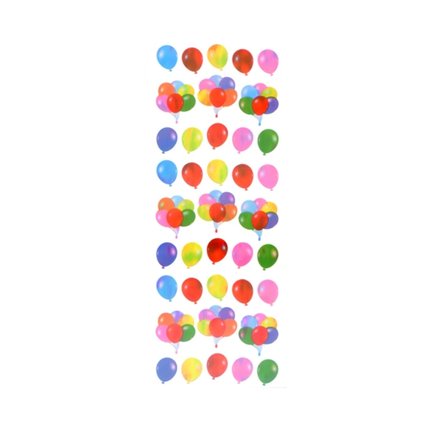 Pearlie Balloons Sticker Sheet