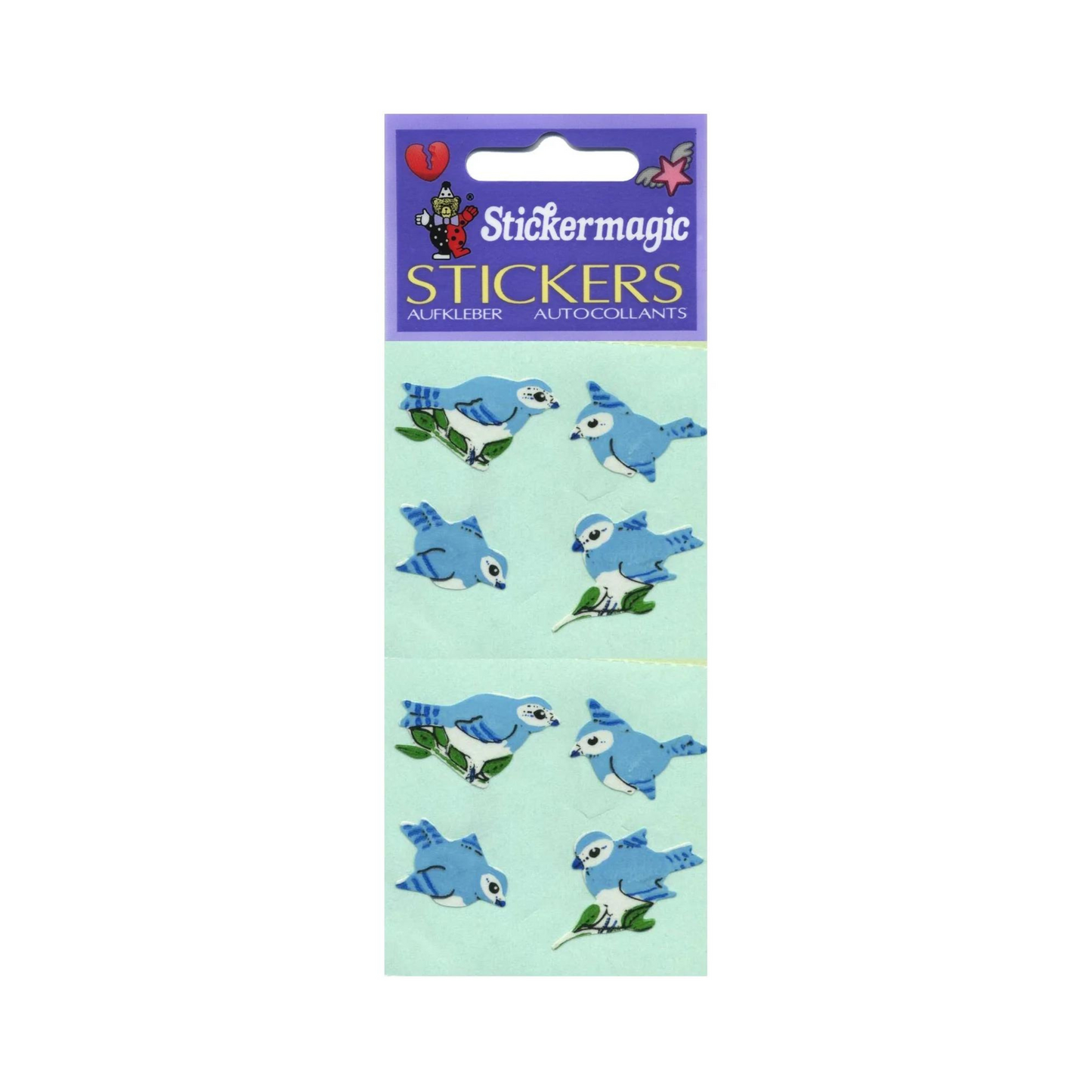 Blue Birds Stickers