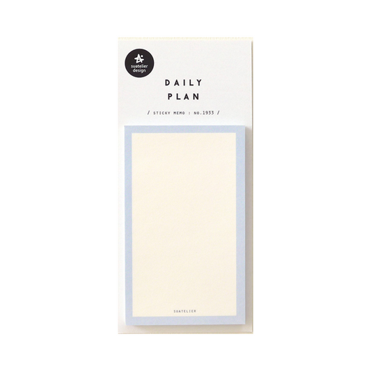 Blue and Cream Sticky Notes