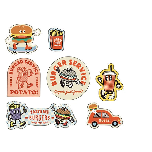 Burger Sticker Pack