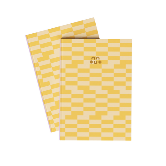 Butter Yellow A5 Lined Notebook