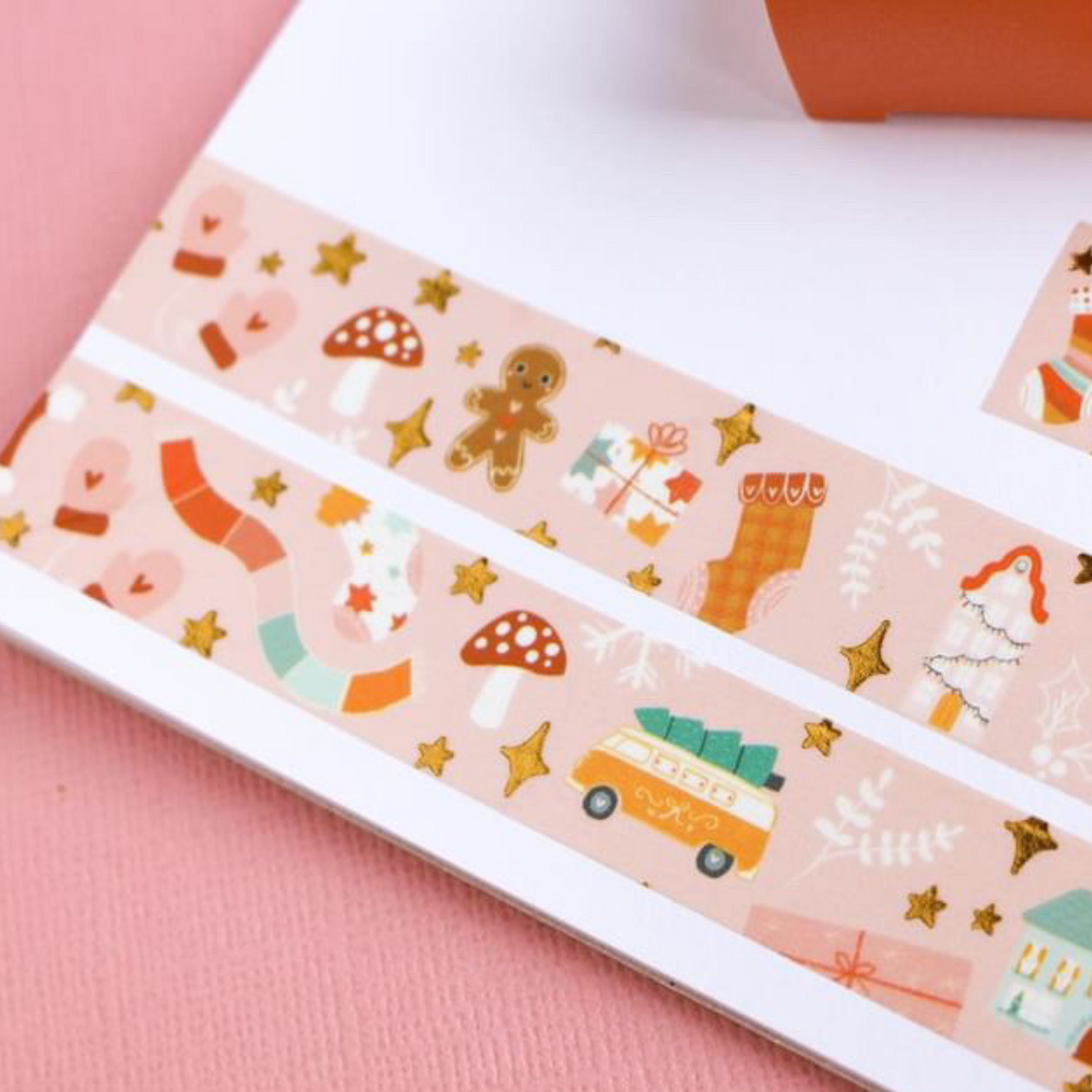 Foiled Christmas Washi Tape