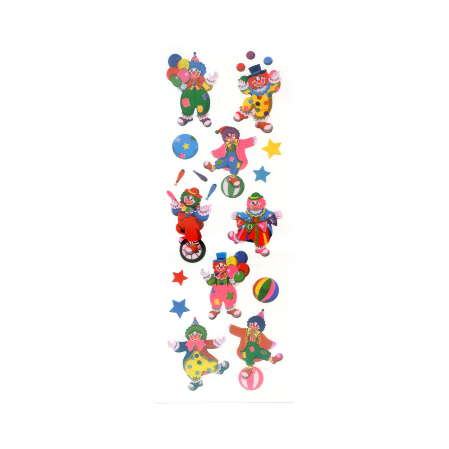 Pearlie Clowns Sticker Sheet