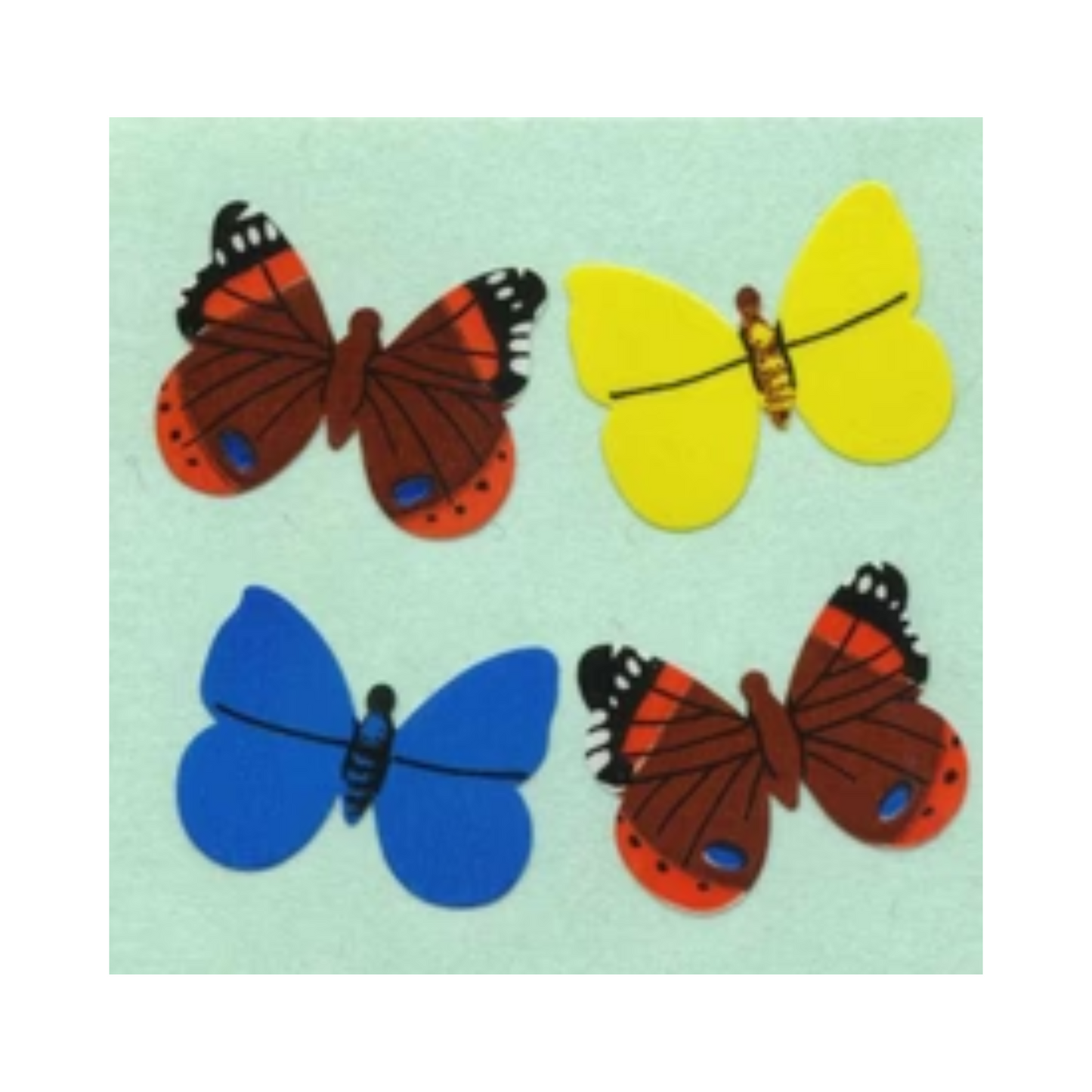 Colourful Butterfly Stickers