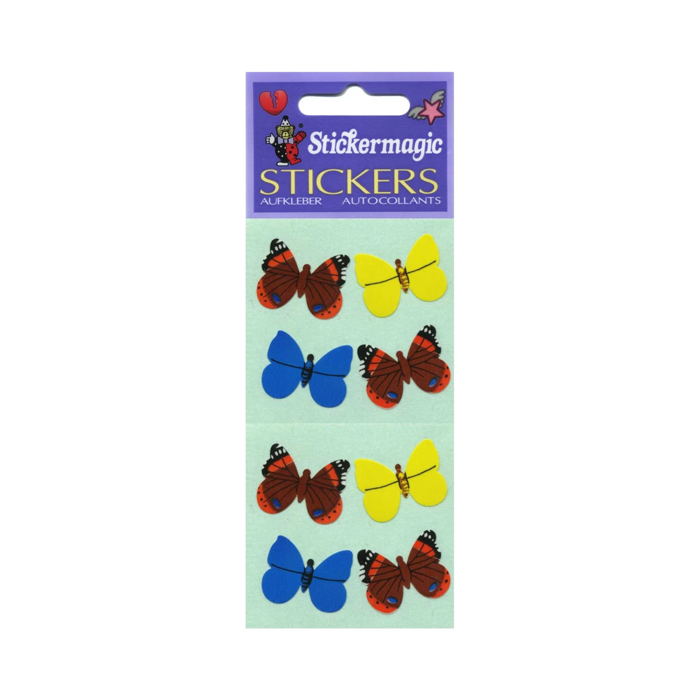 Colourful Butterfly Stickers