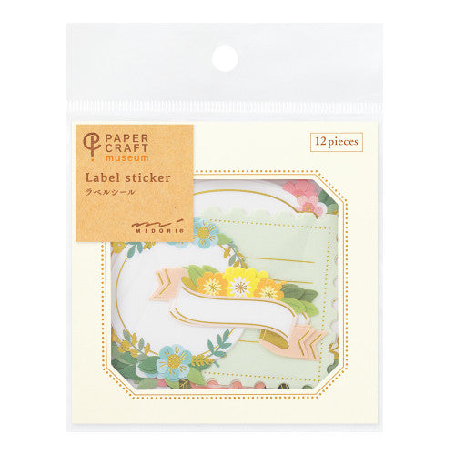Floral Labels Sticker Pack