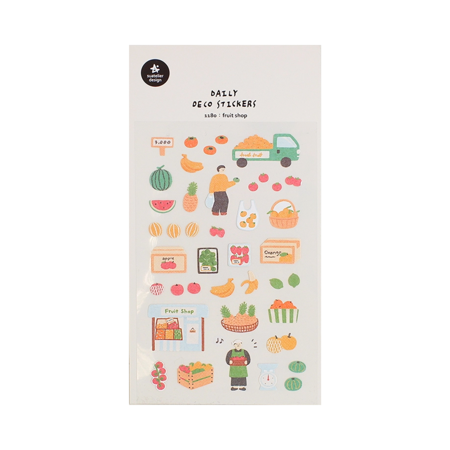 Fruit Shop Sticker Sheet
