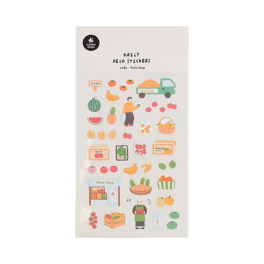 Fruit Shop Sticker Sheet