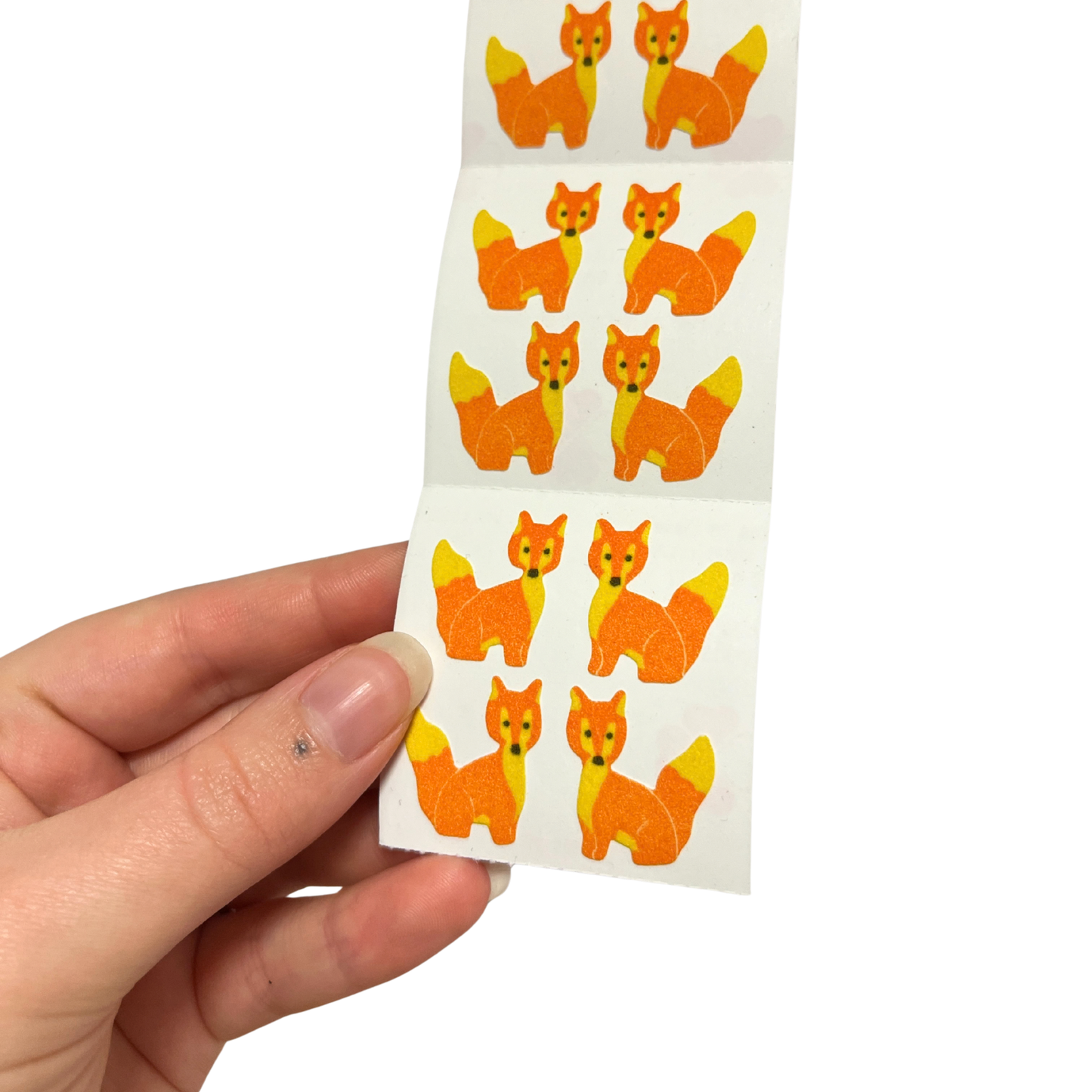Fuzzy Fox Stickers