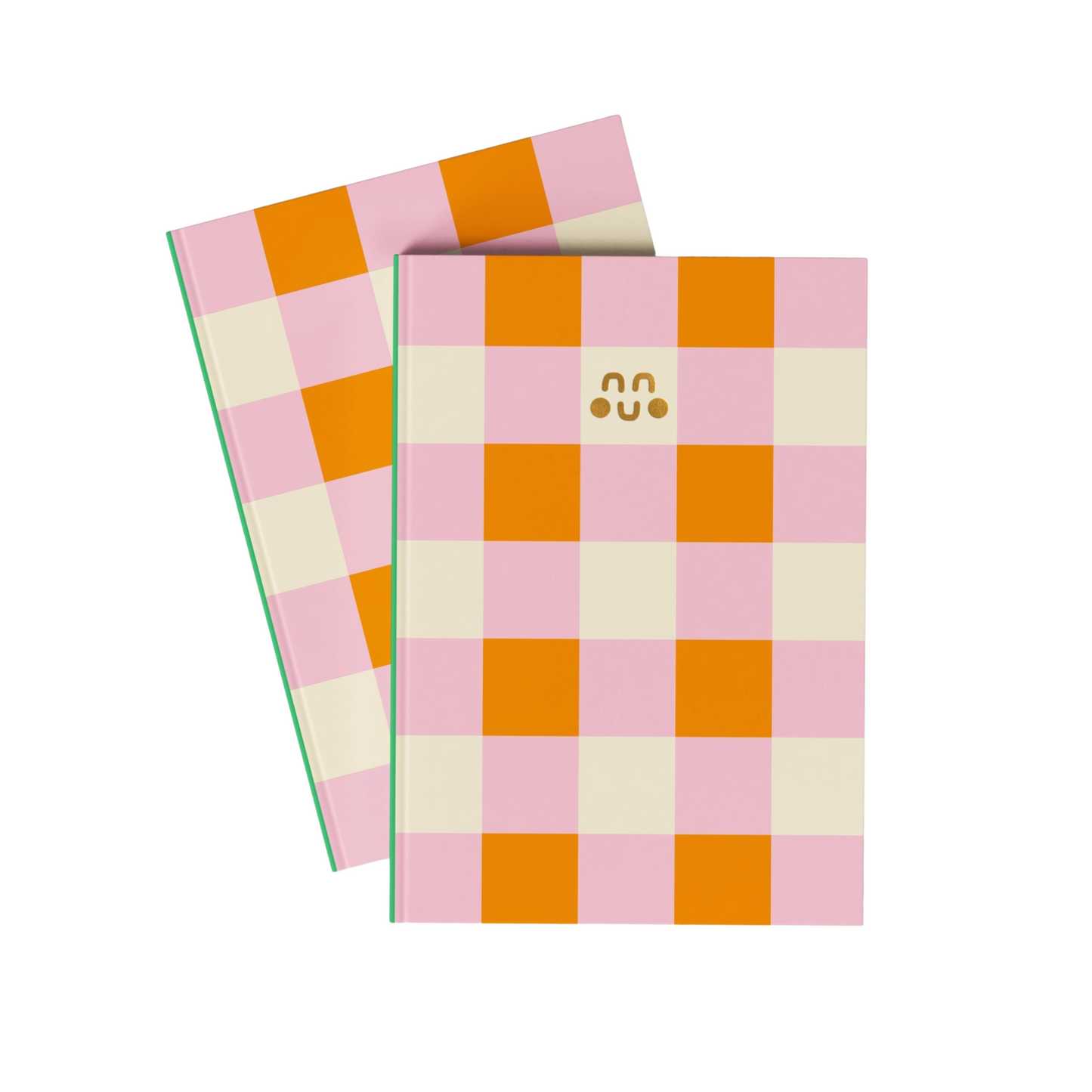 Gingham A5 Lined Notebook
