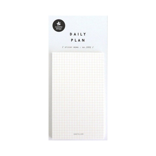 Daily Plan Grid Memo