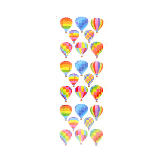 Pearlie Hot Air Balloons Sticker Sheet