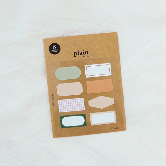 Mini Labels Sticker Sheets