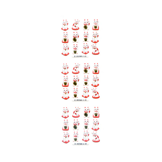 Lucky Cats Sticker Sheet