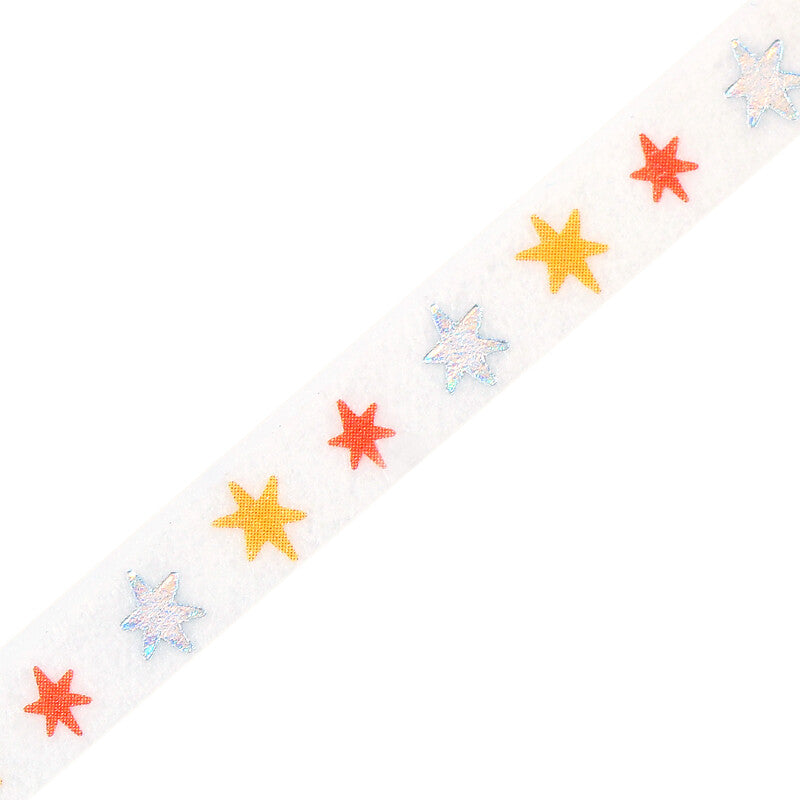 Mini Stars Holographic Washi Tape