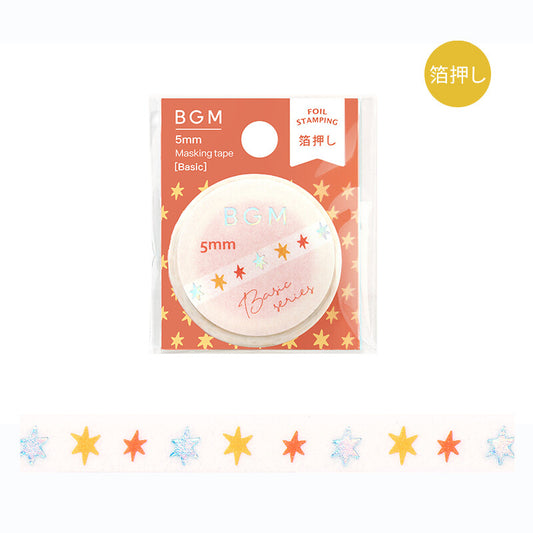Mini Stars Holographic Washi Tape
