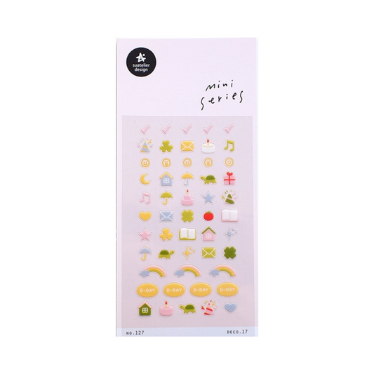 Pastel Planner Icons Sticker Sheet