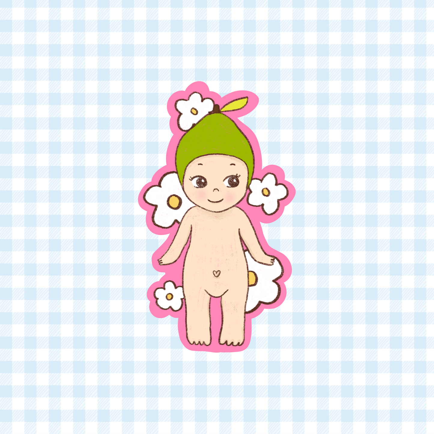 Baby Pear Sticker