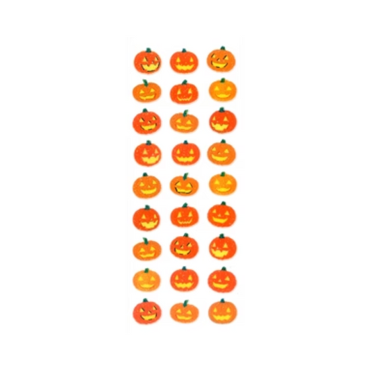 Glitter Pumpkins Sticker Sheet