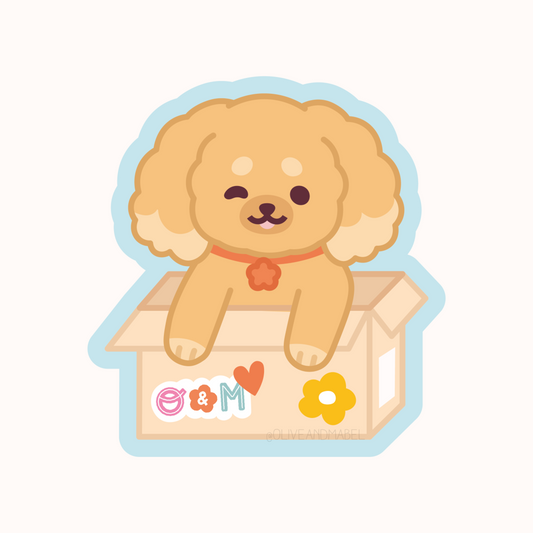 Floof Delivery Sticker
