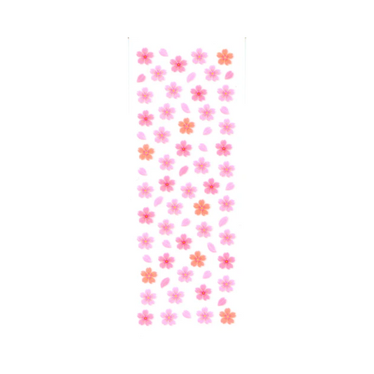 Cherry Blossom Glitter Sticker Sheet
