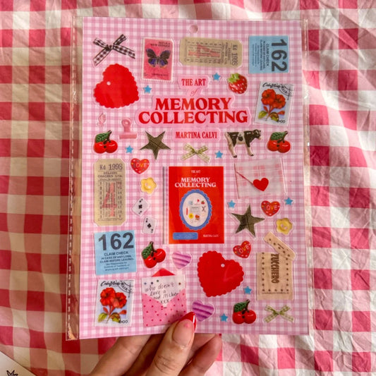Special Edition - Memory Collectors Transparent Sticker Sheet