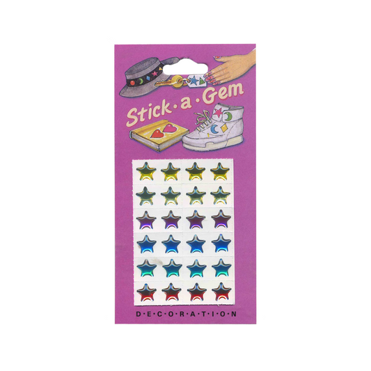 Stick-a-gem Stars