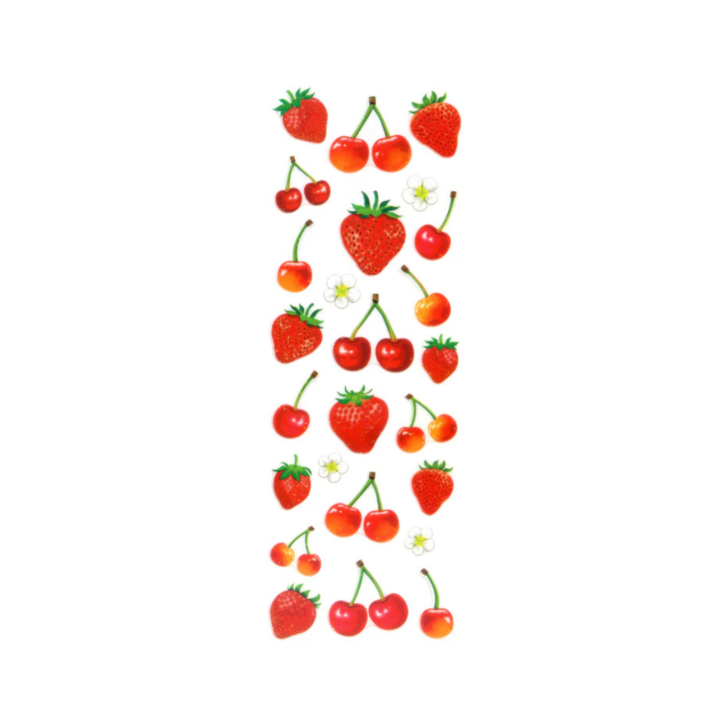 Strawberries & Cherries Sticker Sheet