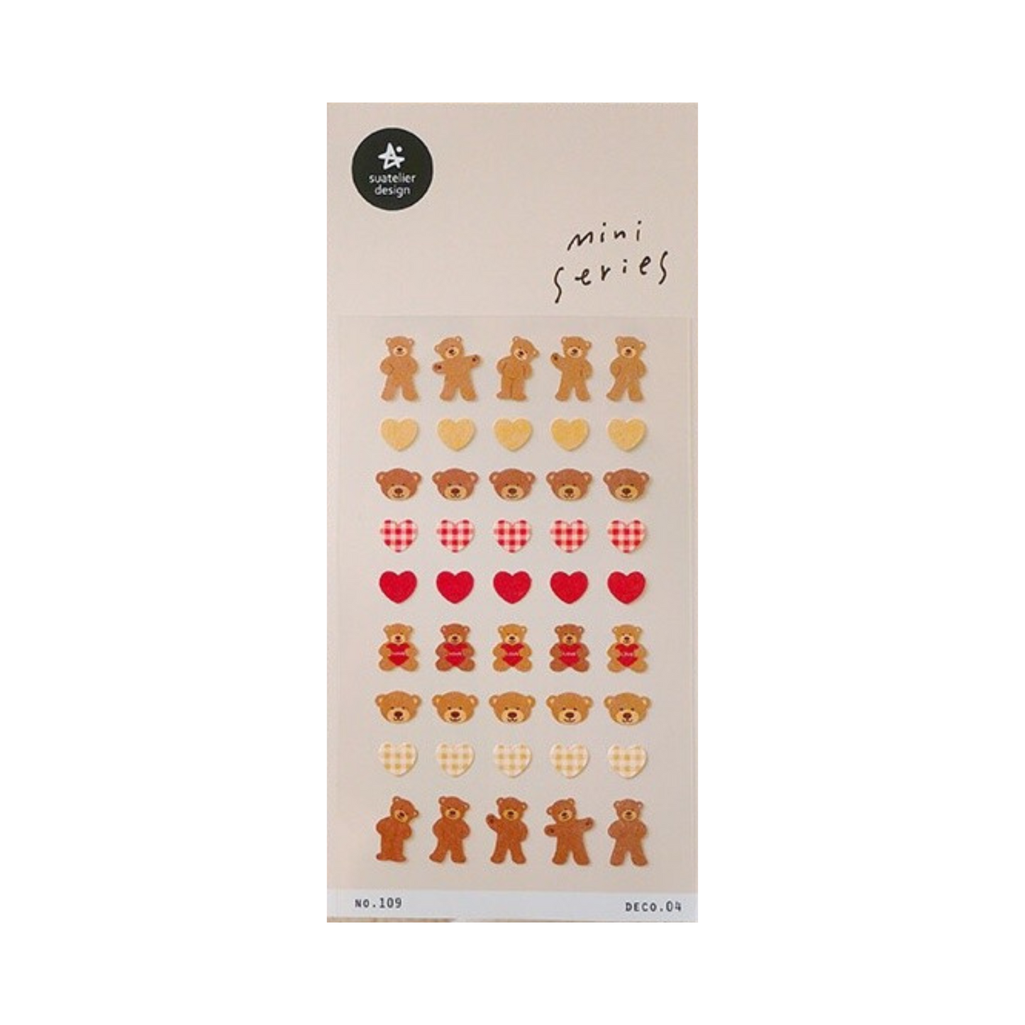 Cute Teddy Bear Stickers