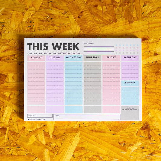 Colour Block A5 Weekly Planner