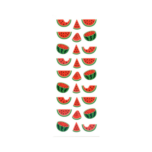 Glitter Watermelon Sticker Sheet