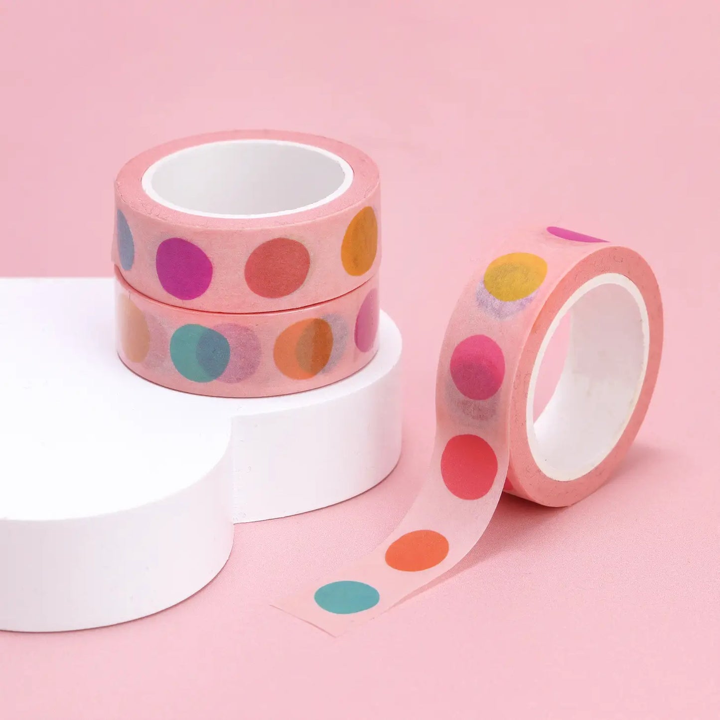 colourful dots washi tape